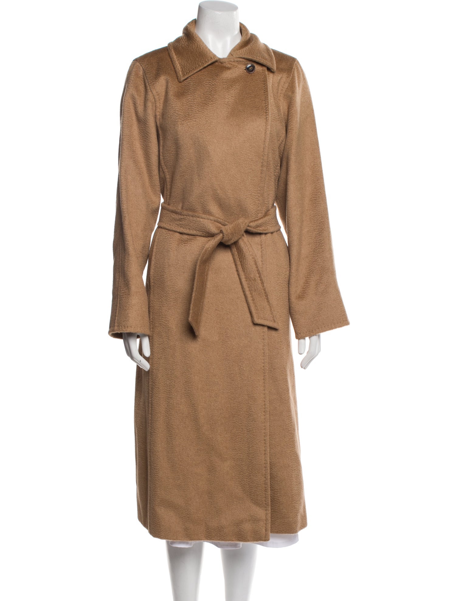 Max Mara Camel Hair Trench Coat