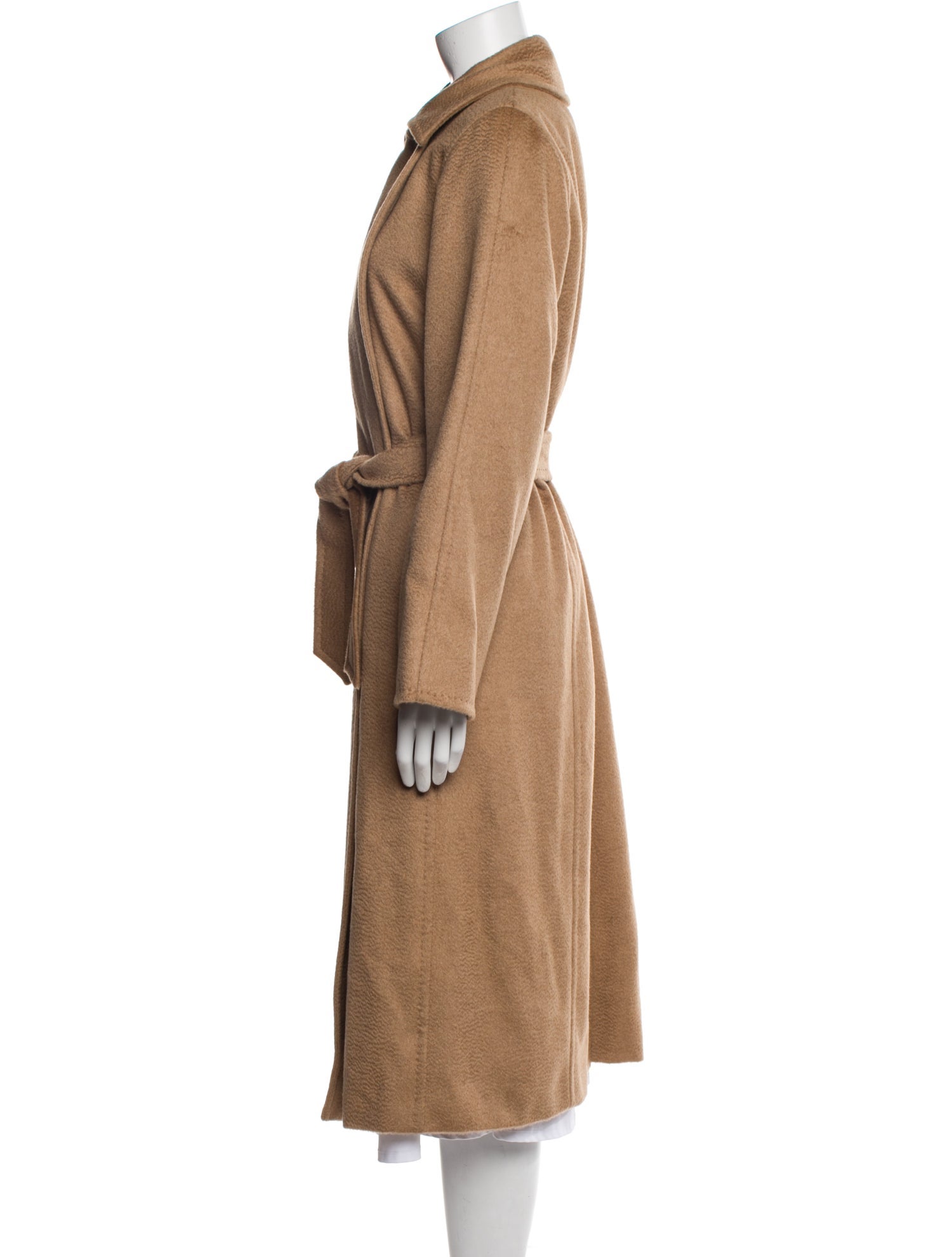 Max Mara Camel Hair Trench Coat