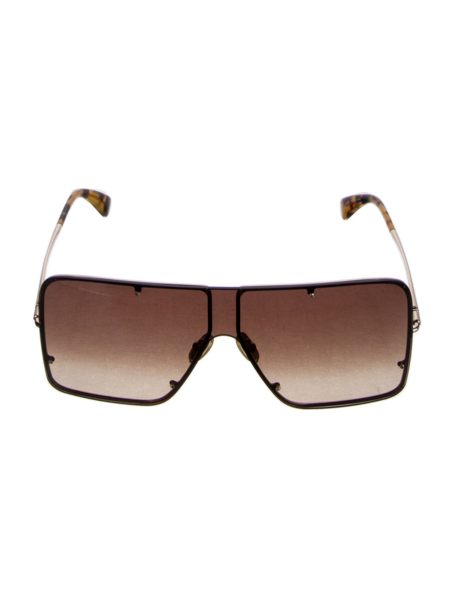 Max Mara Shield Gradient Sunglasses
