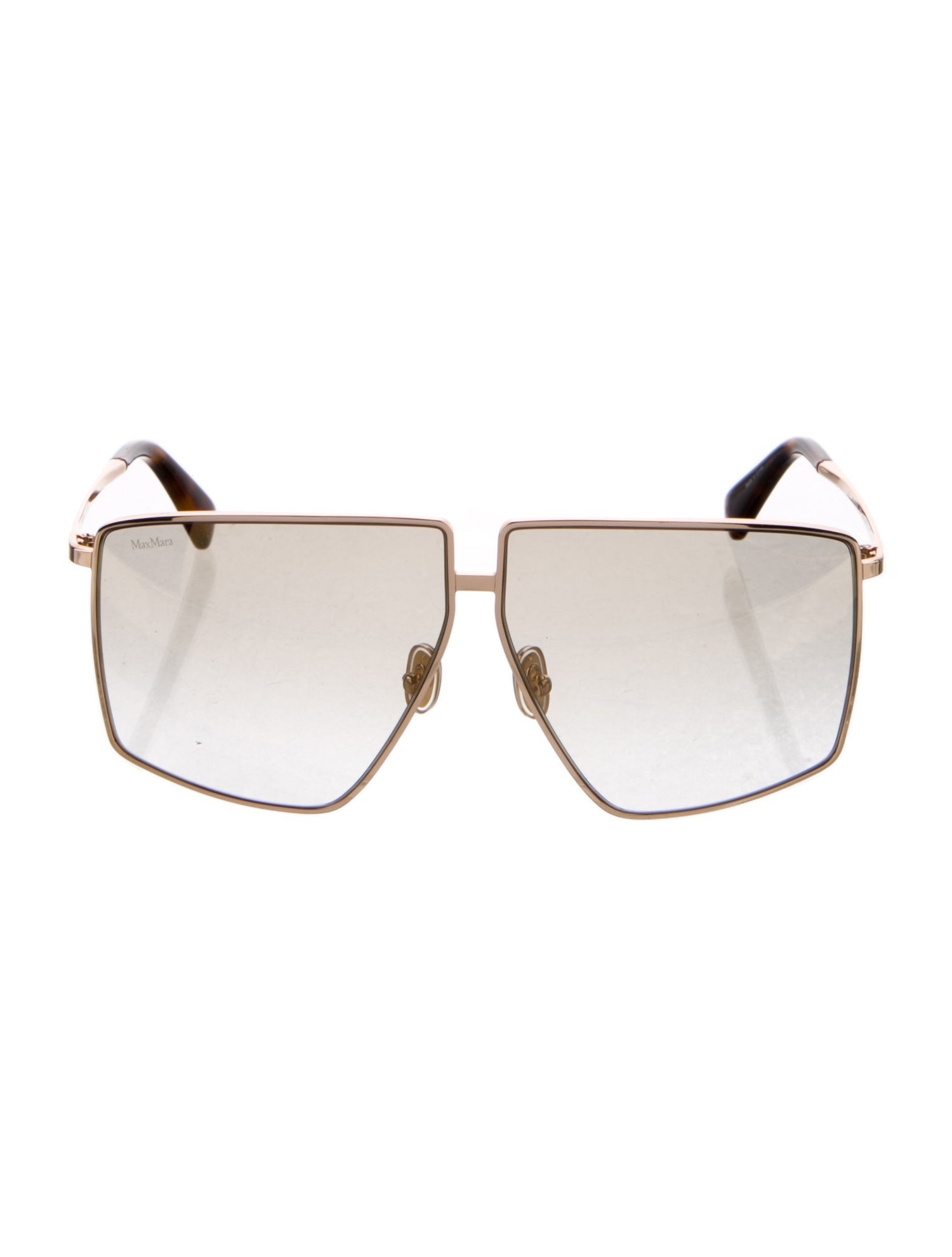 Max Mara Oversize Gradient Sunglasses