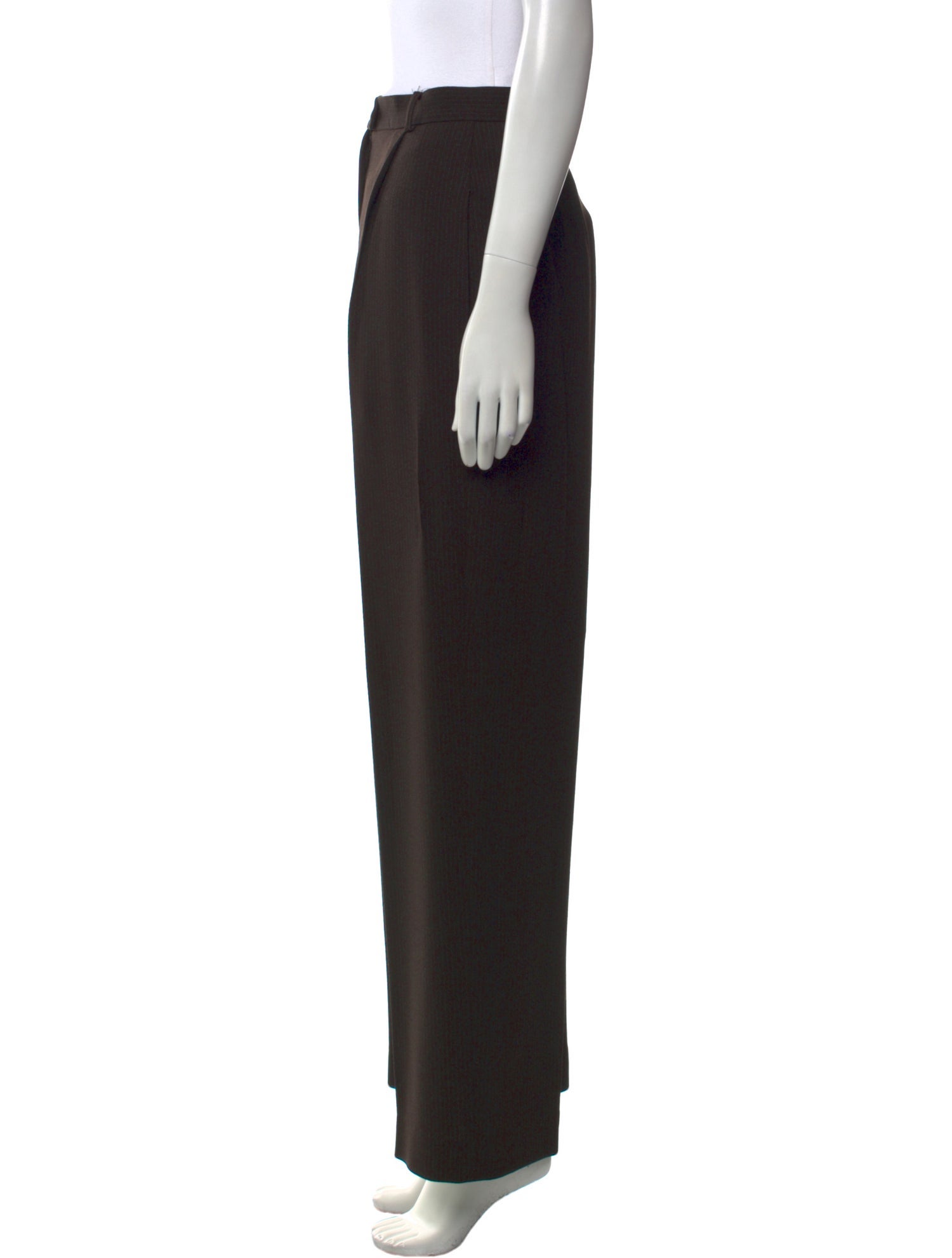 Max Mara Virgin Wool Wide Leg Pants