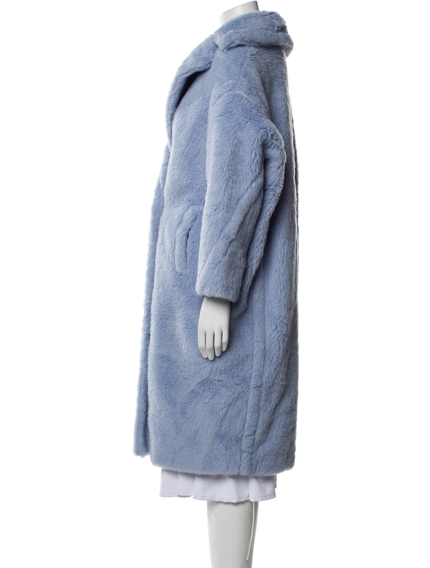 Max Mara Alpaca Faux Fur Coat w/ Tags