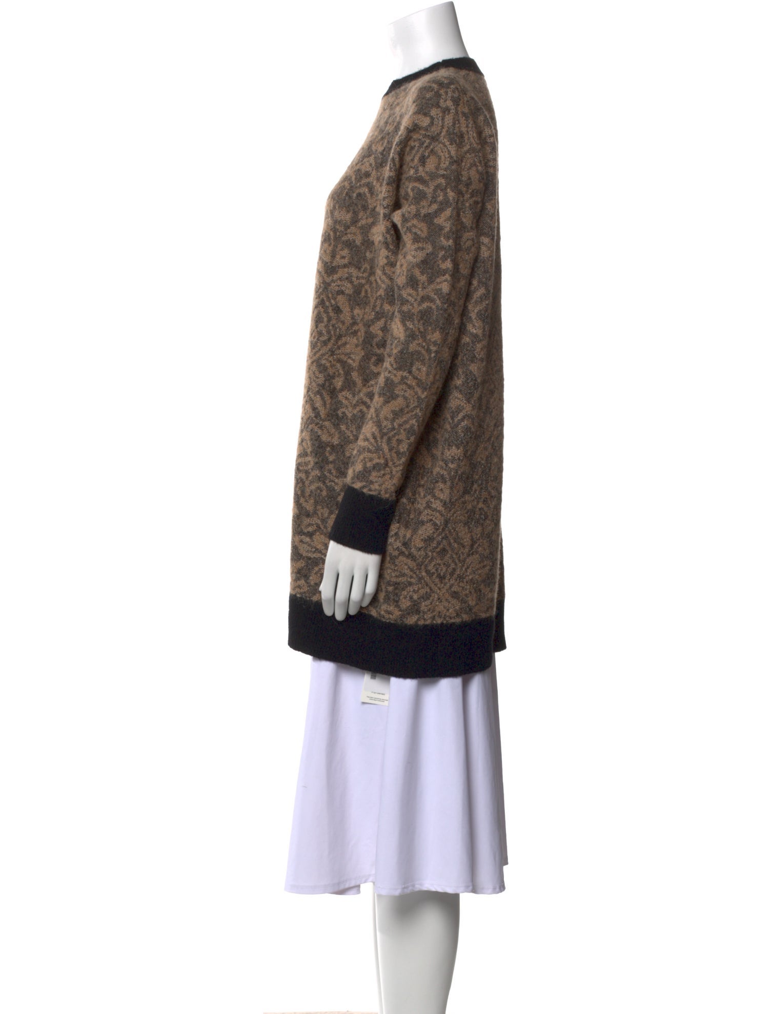 Max Mara Wool Printed Sweater