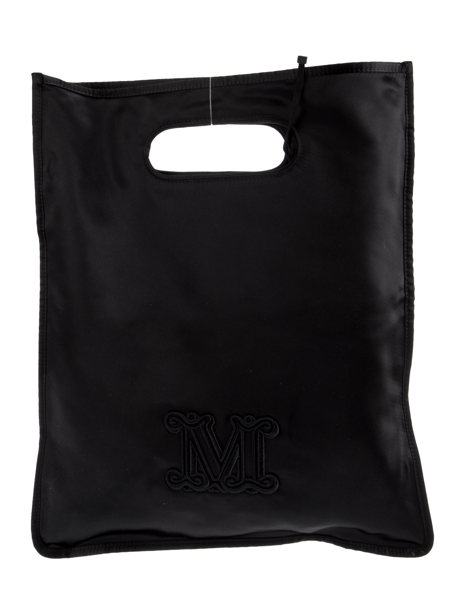 Max Mara Satin Top Handle Bag