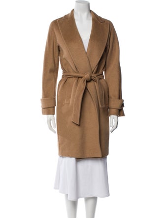 Max Mara Camel Hair Trench Coat