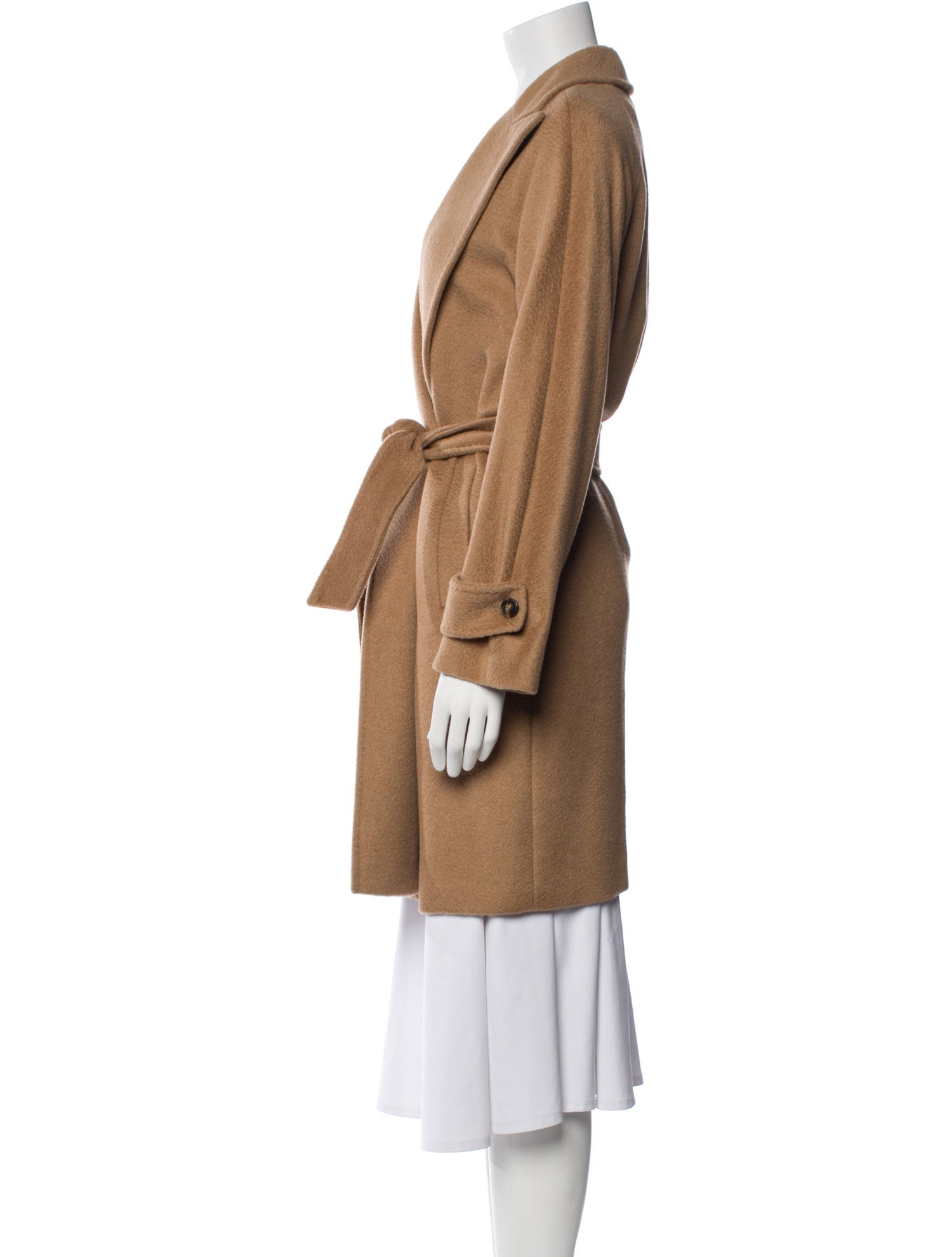 Max Mara Camel Hair Trench Coat