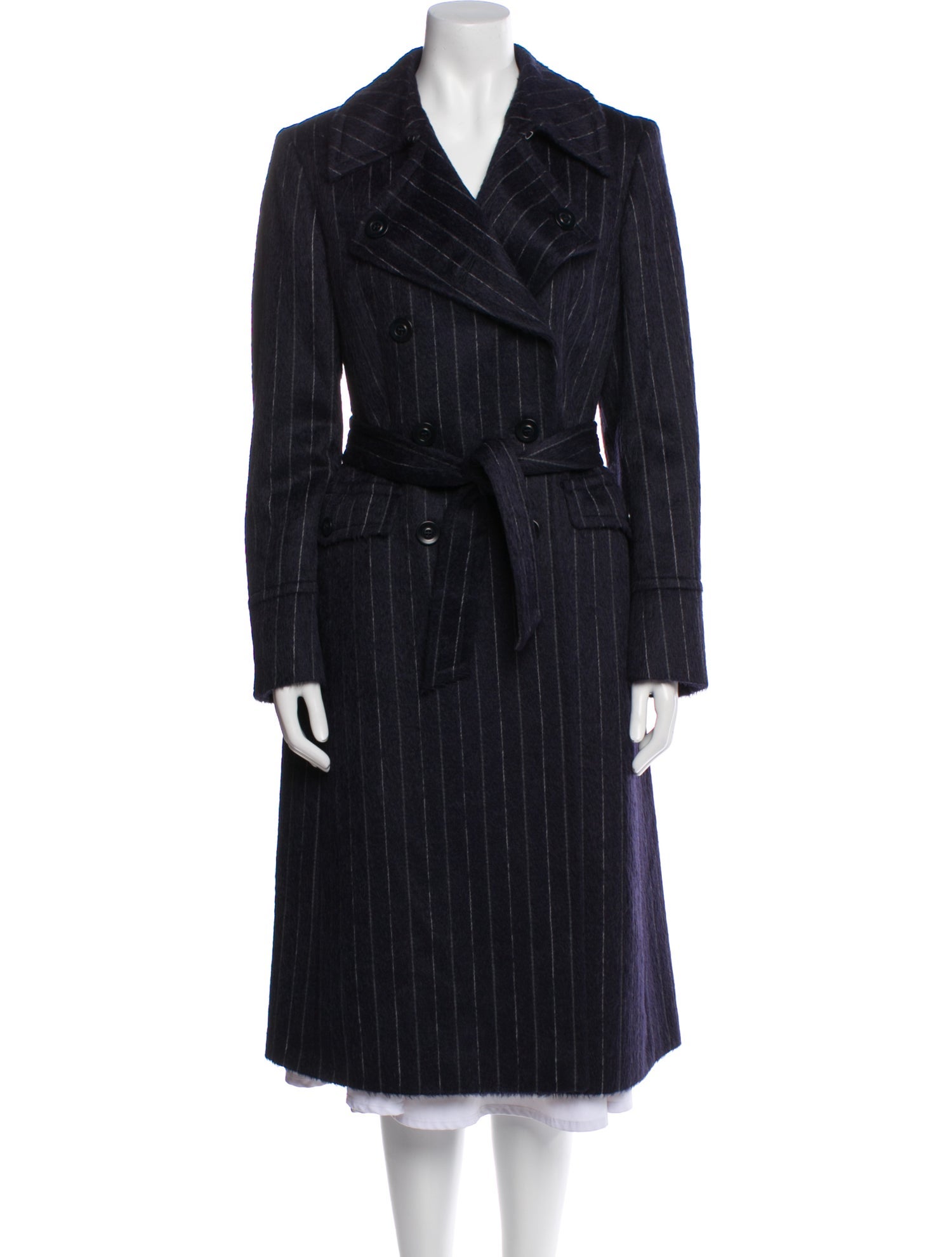 Max Mara Alpaca Trench Coat