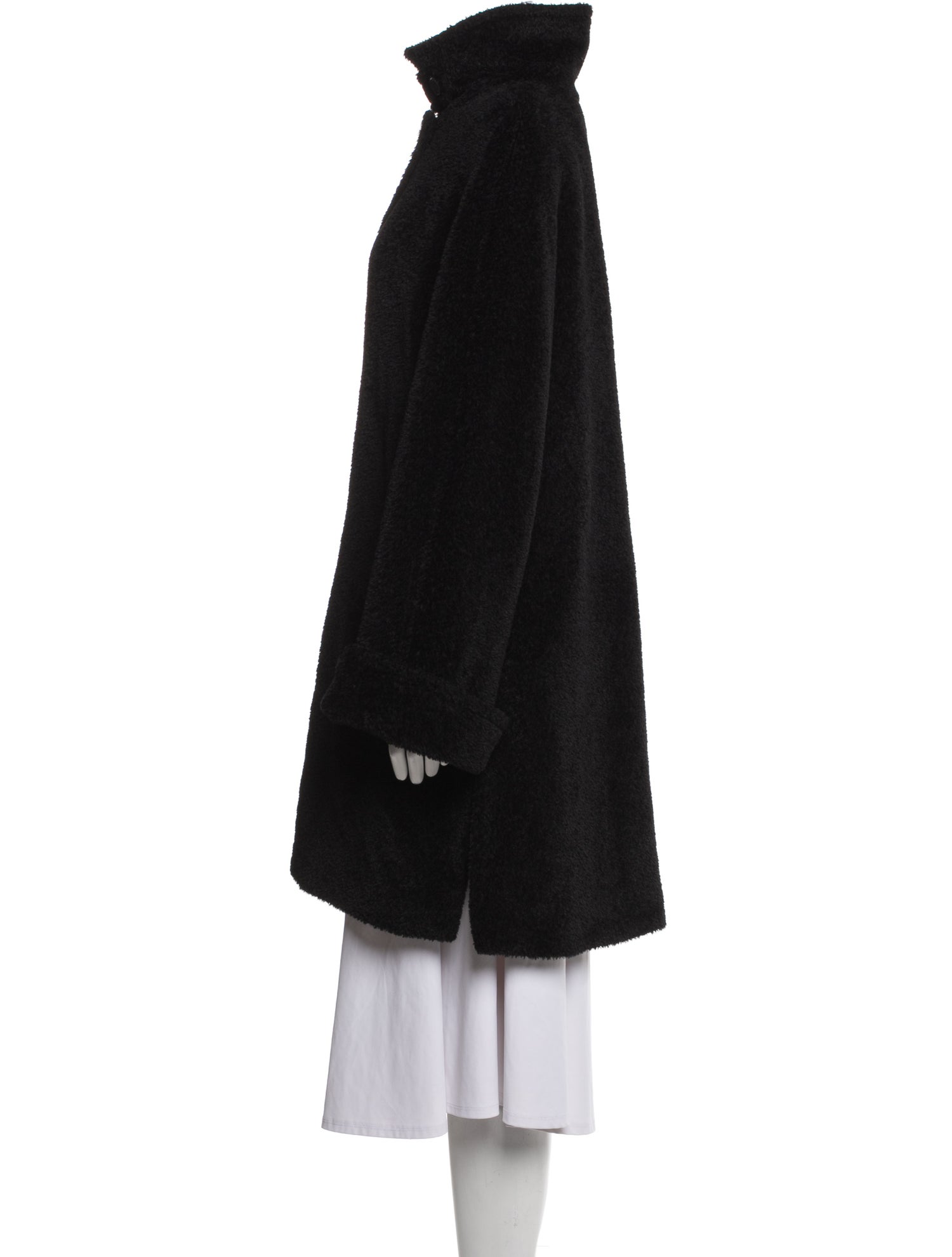 Max Mara Alpaca Faux Fur Coat