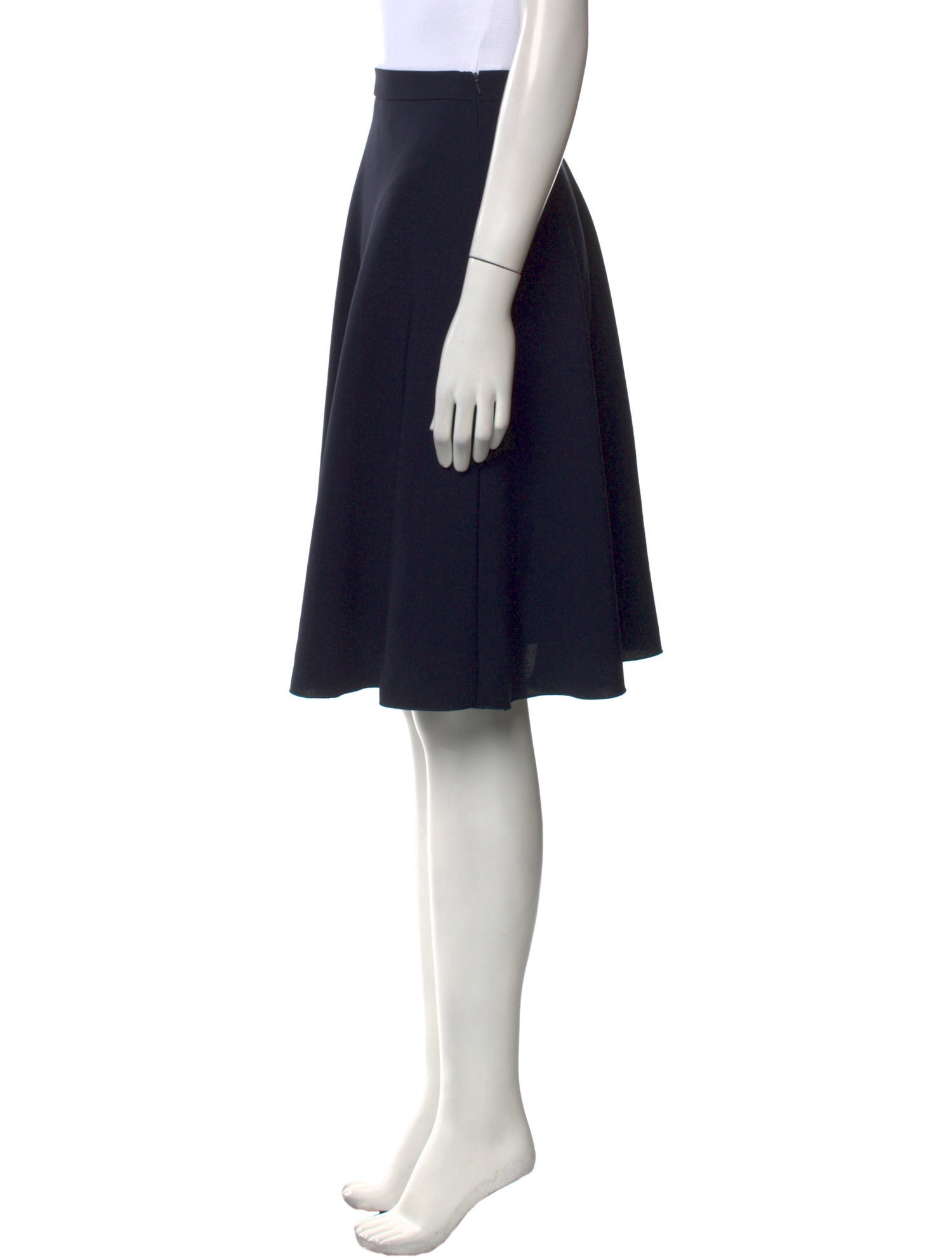 Max Mara Virgin Wool Knee-Length Skirt w/ Tags