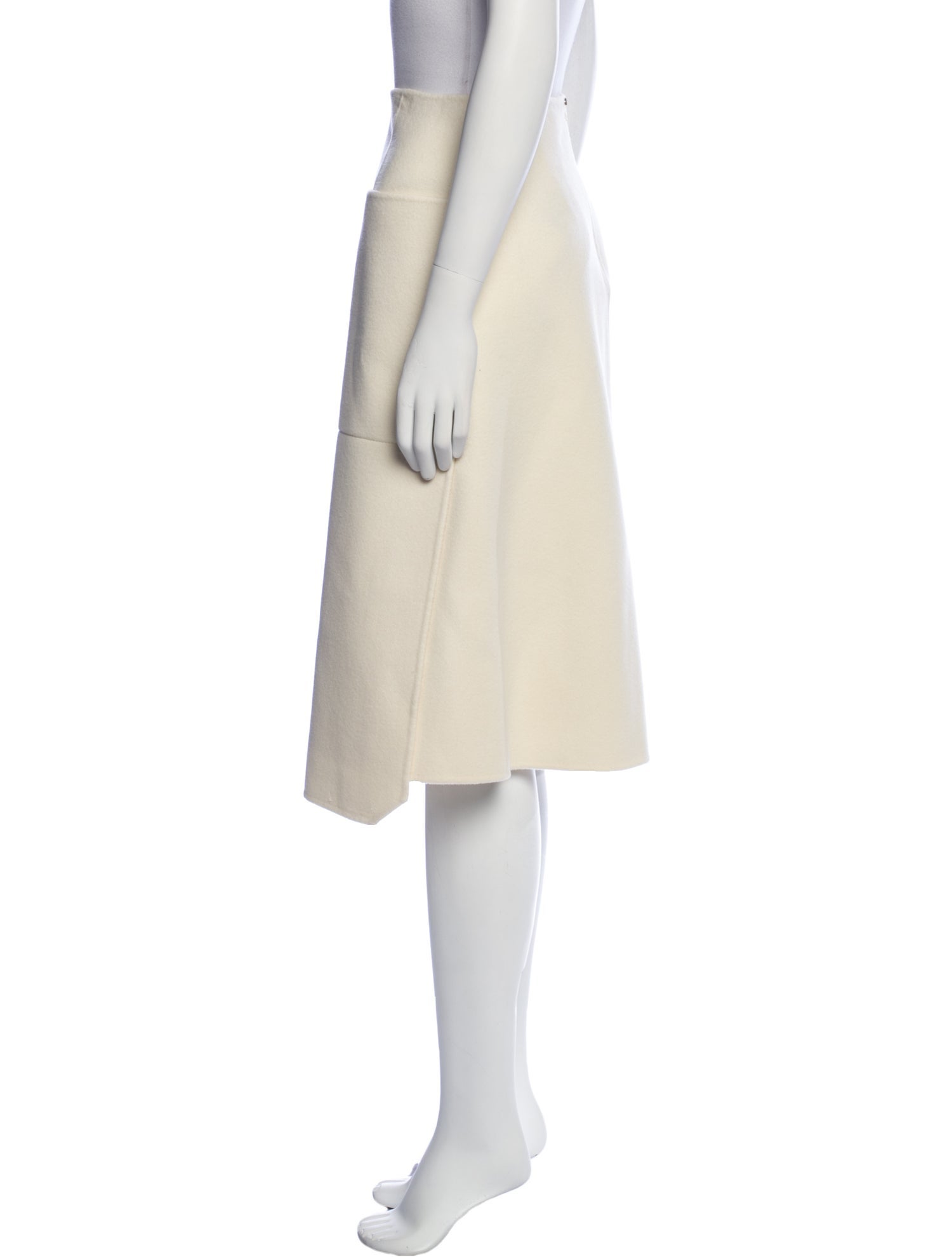 SportMax Virgin Wool Knee-Length Skirt