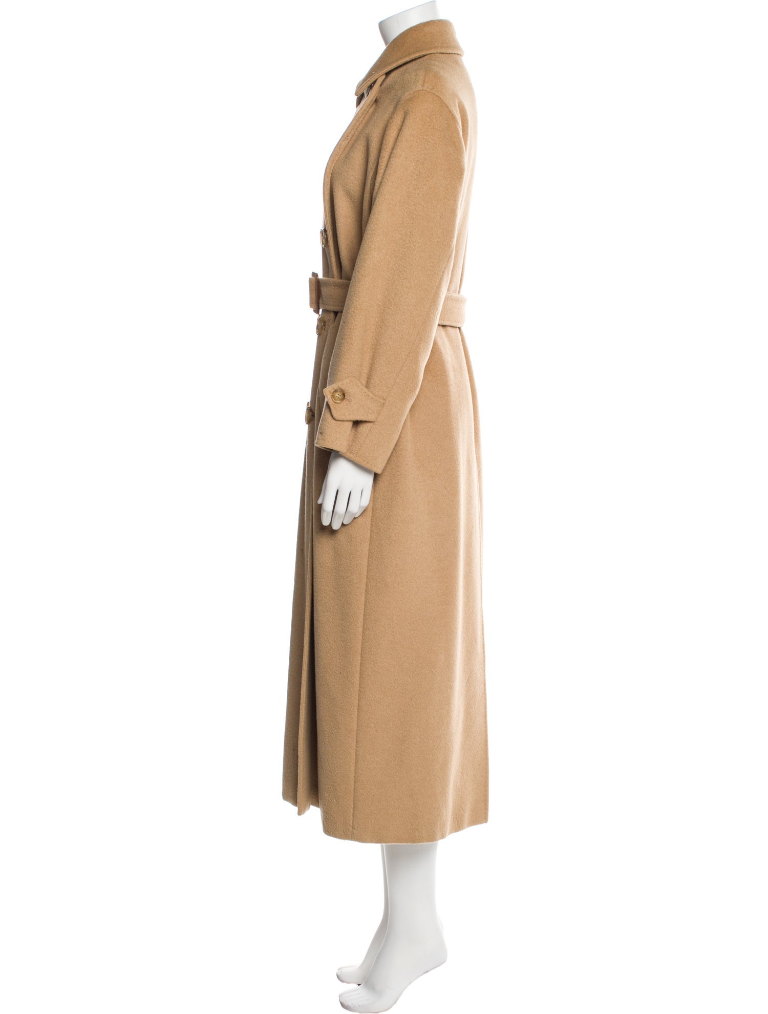 Max Mara Camel Hair Trench Coat