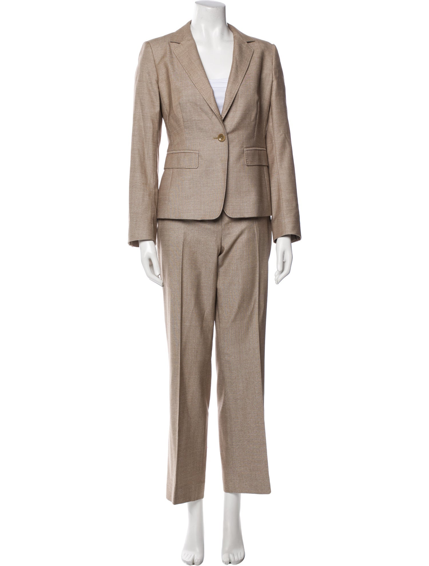 Max Mara Virgin Wool Pantsuit
