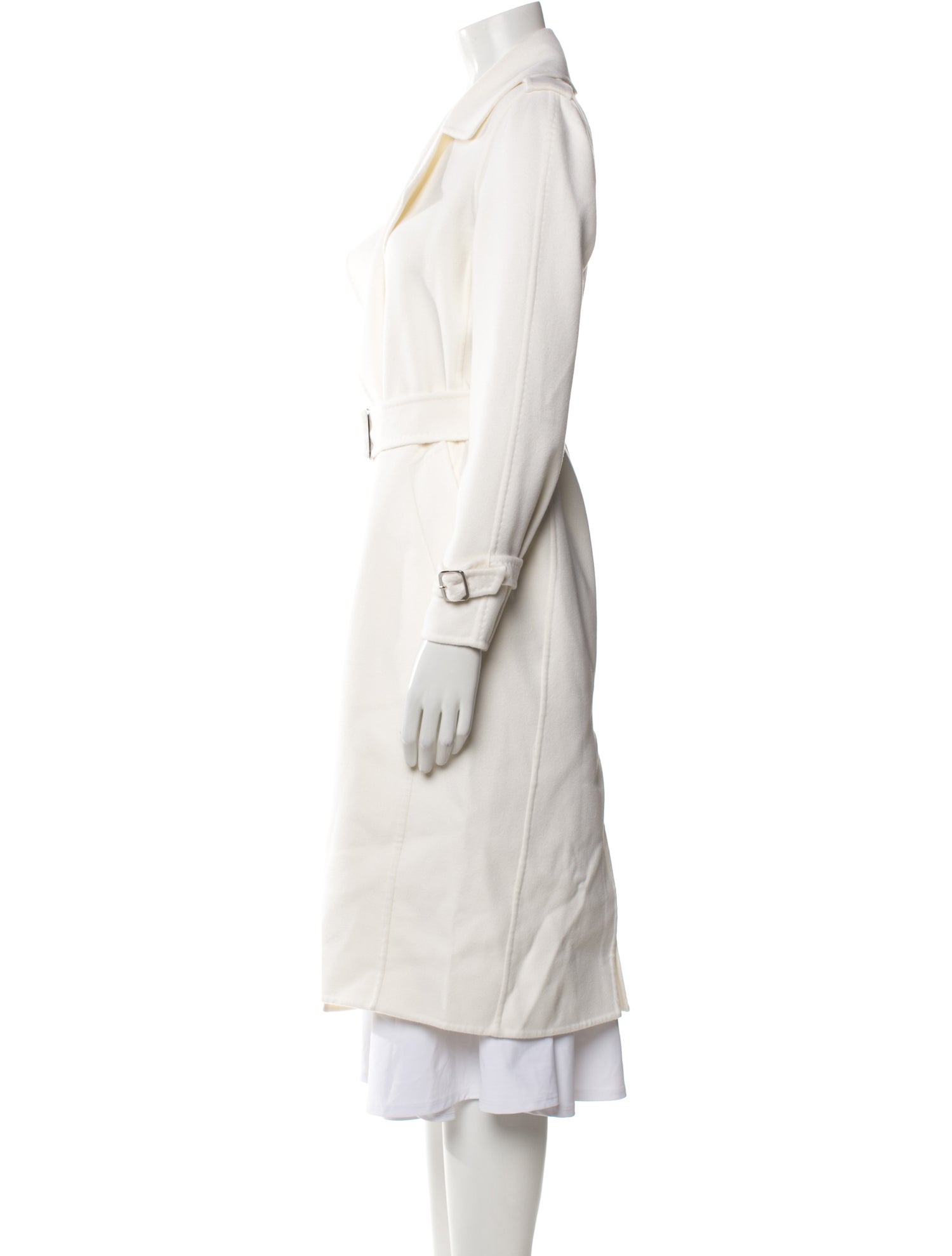 Max Mara Virgin Wool Trench Coat