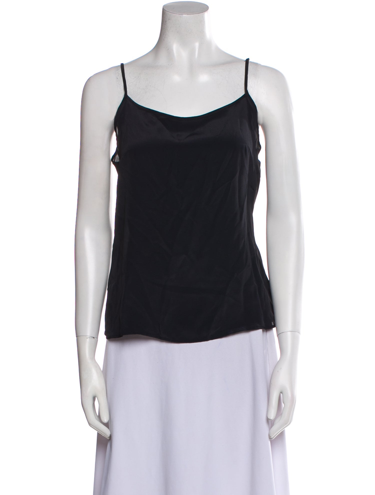 Max Mara Square Neckline Sleeveless Top