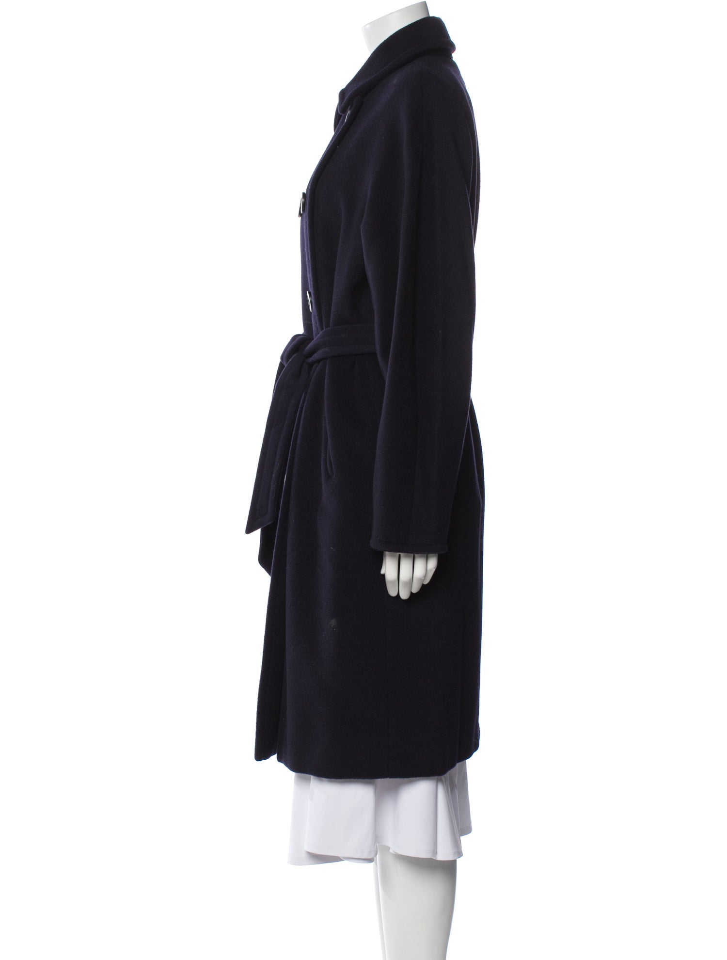 Max Mara Virgin Wool Trench Coat