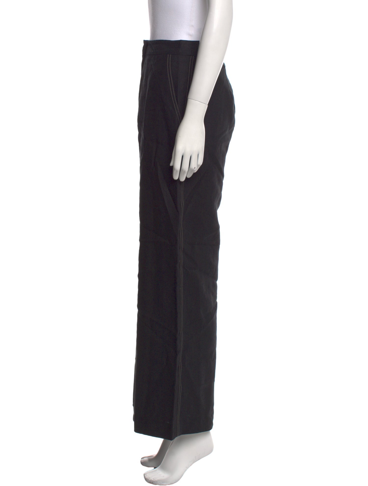 Max Mara Linen Wide Leg Pants