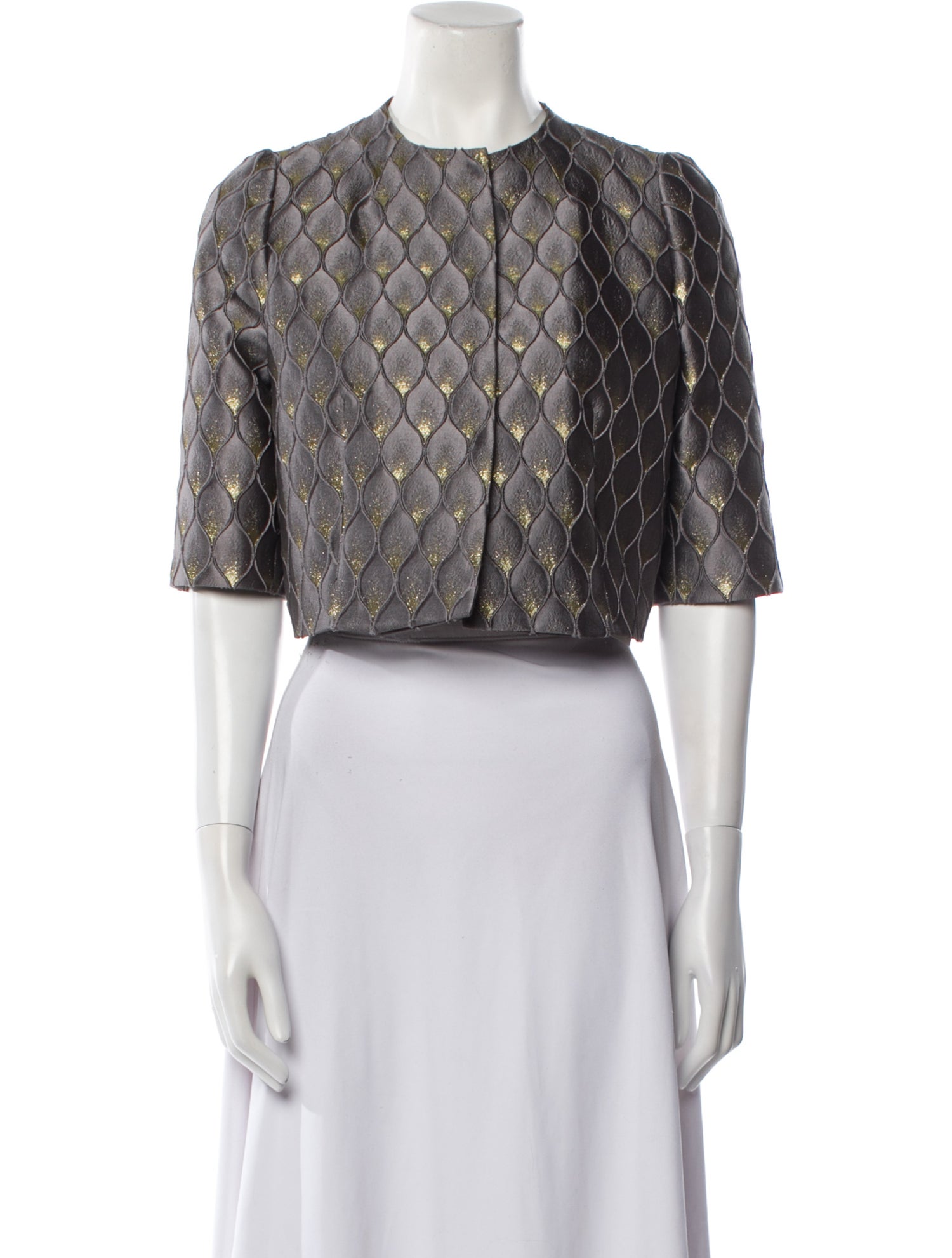 Max Mara Printed Evening Jacket