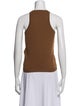 Max Mara Scoop Neck Sleeveless Top