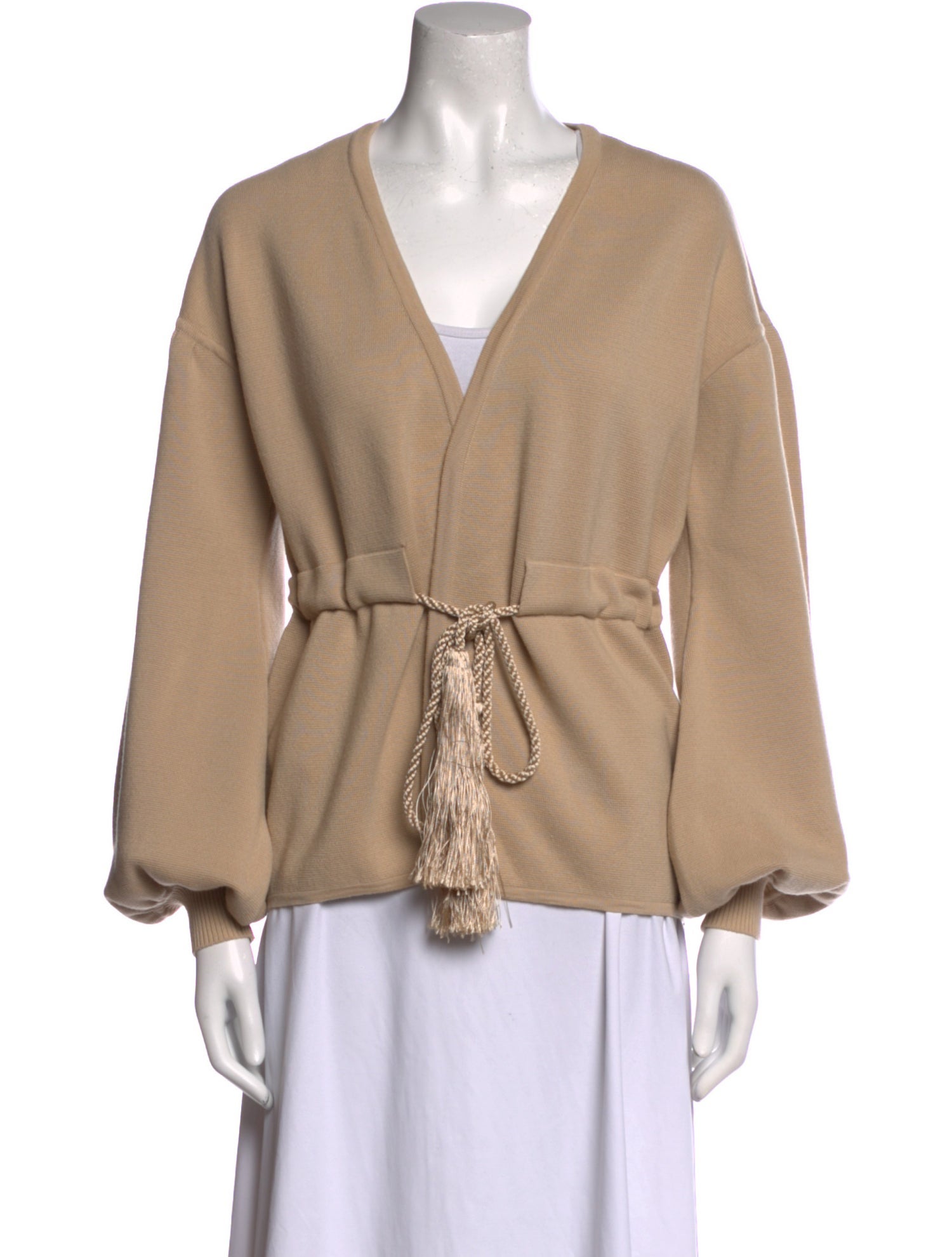 Max Mara Virgin Wool V-Neck Sweater