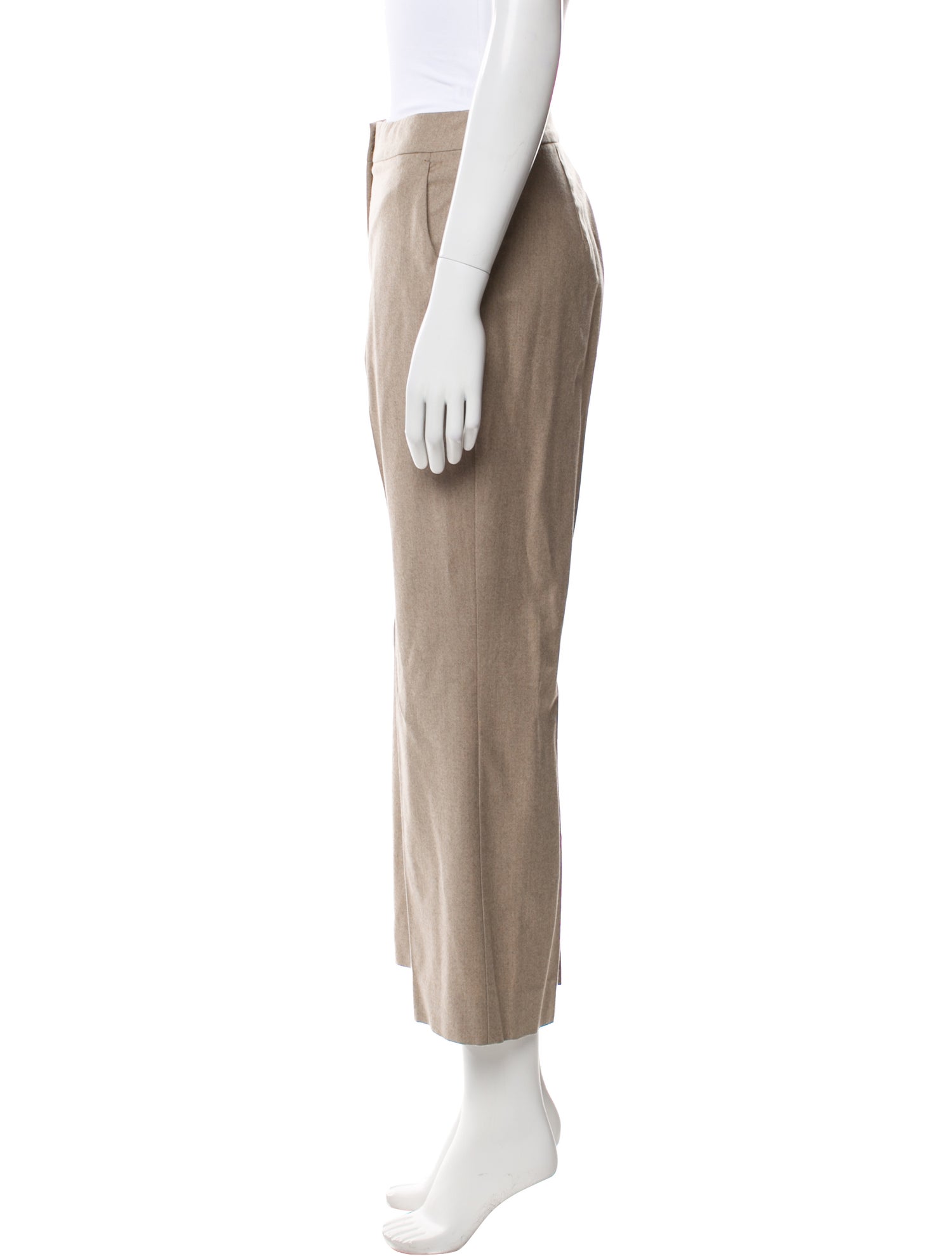 Max Mara Virgin Wool Wide Leg Pants