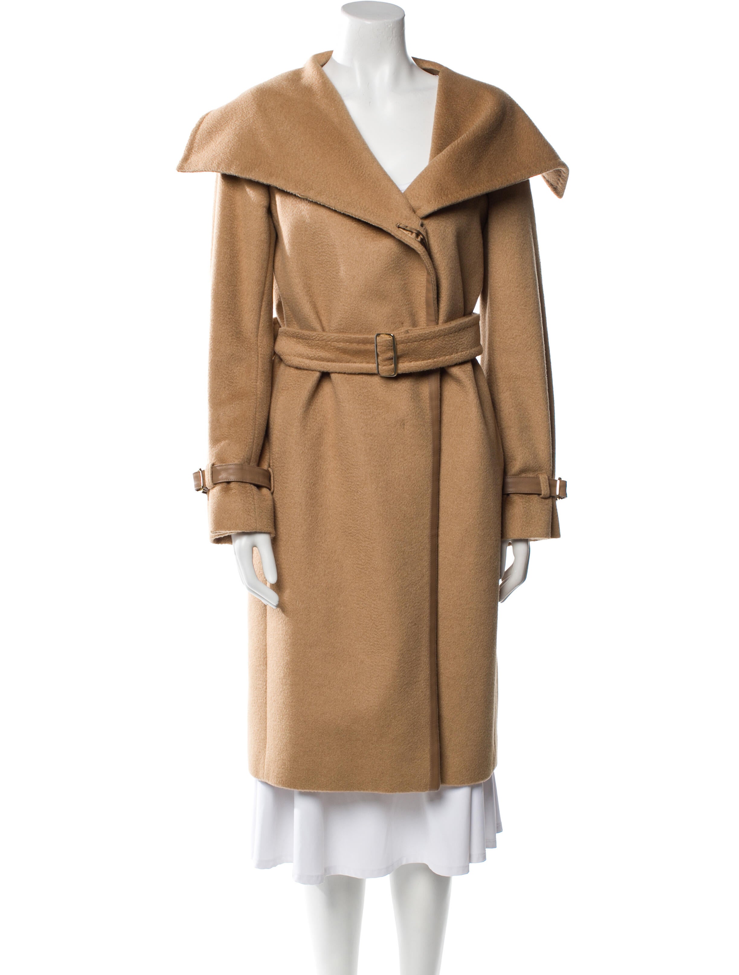 Max Mara Camel Hair Trench Coat