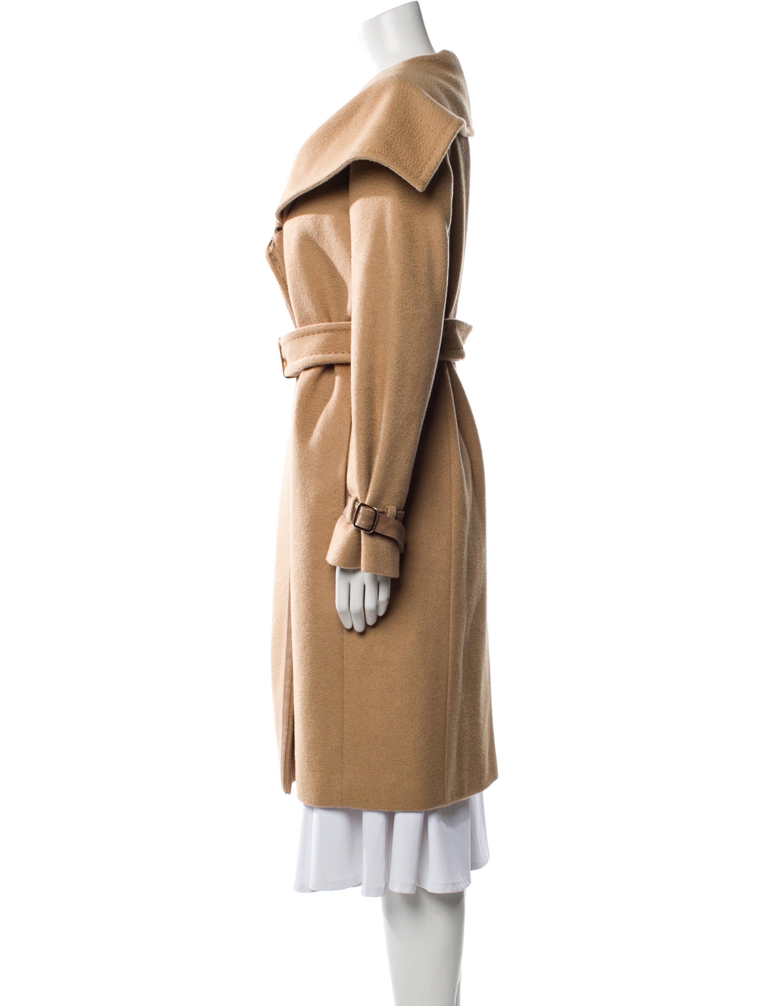 Max Mara Camel Hair Trench Coat