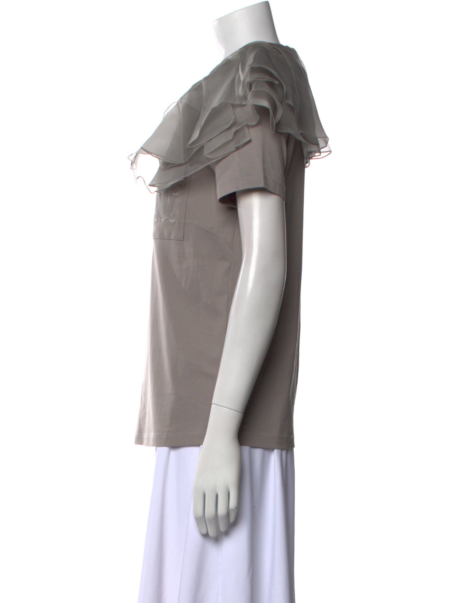 Max Mara Crew Neck Short Sleeve T-Shirt