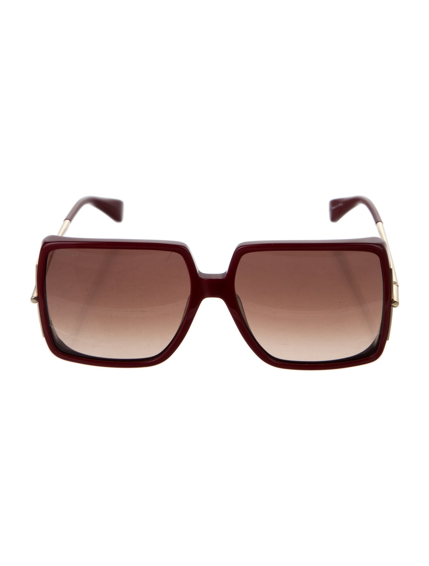 Max Mara Square Gradient Sunglasses