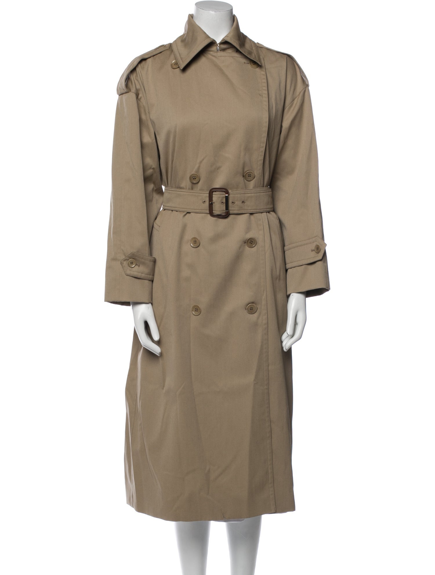 Max Mara Virgin Wool Trench Coat w/ Tags