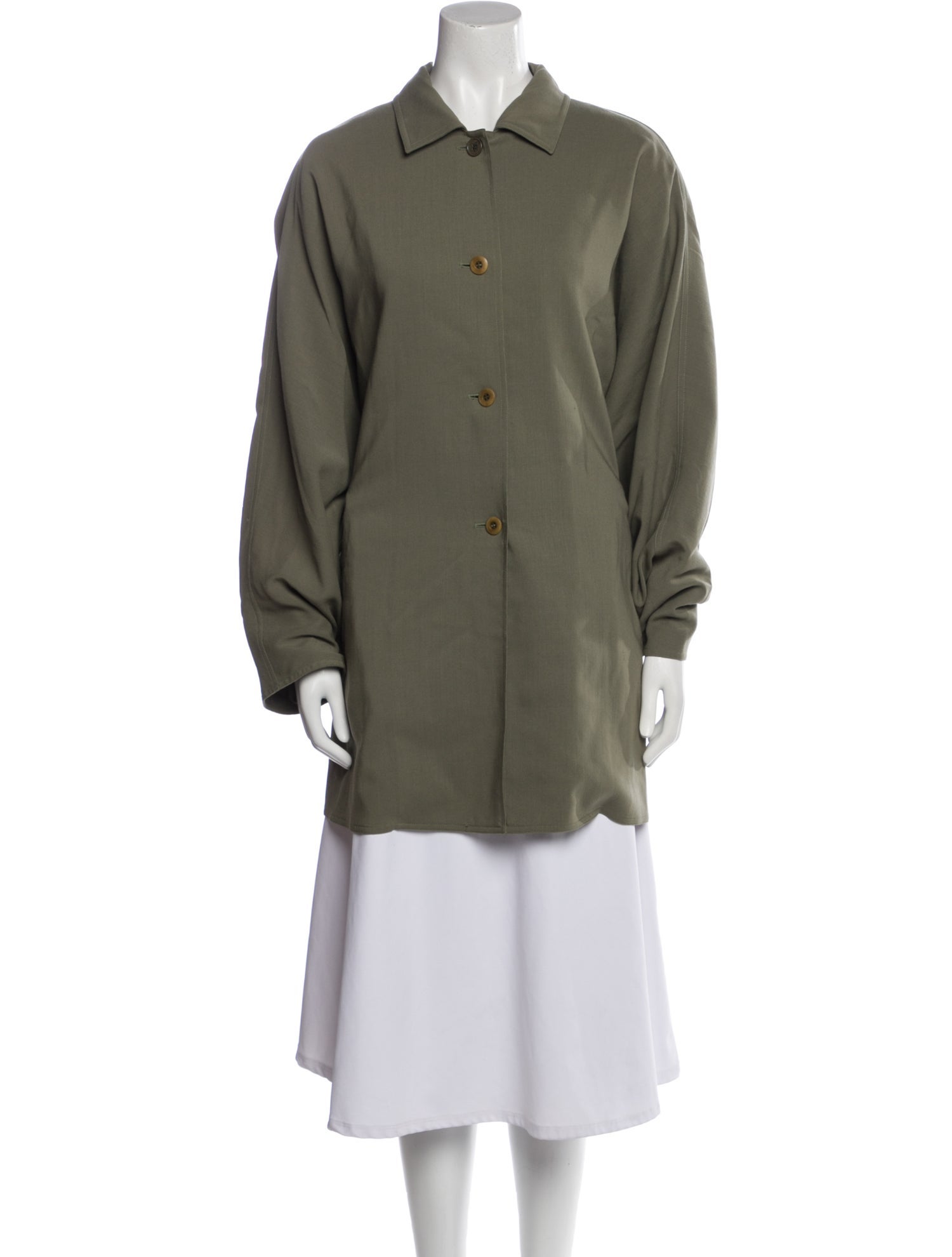 Max Mara Virgin Wool Utility Jacket