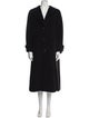 Max Mara Wool Faux Fur Coat