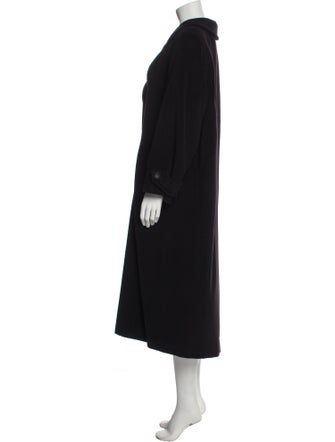 Max Mara Wool Faux Fur Coat