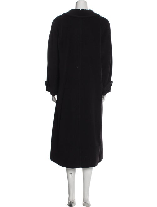 Max Mara Wool Faux Fur Coat