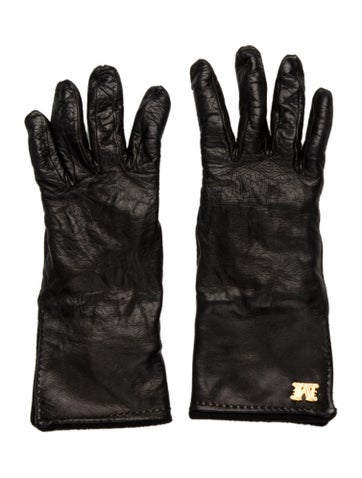Max Mara Winter Accessories Leather Gloves