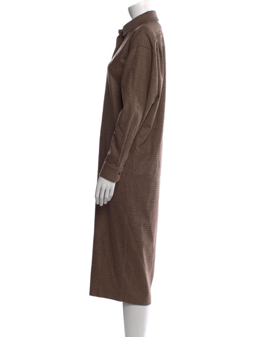 Max Mara Virgin Wool Midi Length Dress