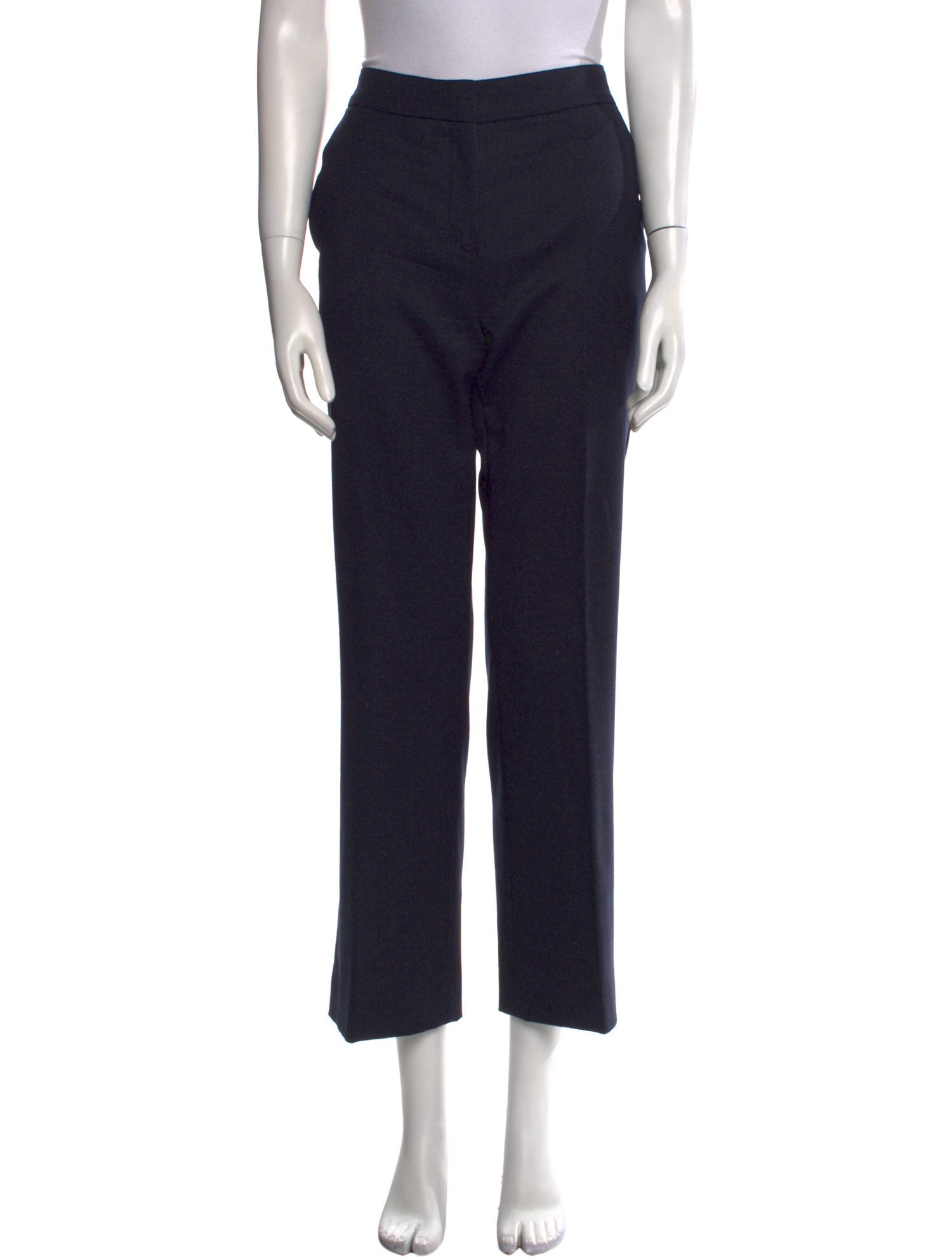 Max Mara Virgin Wool Straight Leg Pants