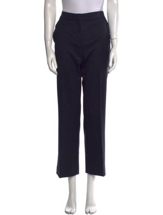 Max Mara Virgin Wool Straight Leg Pants