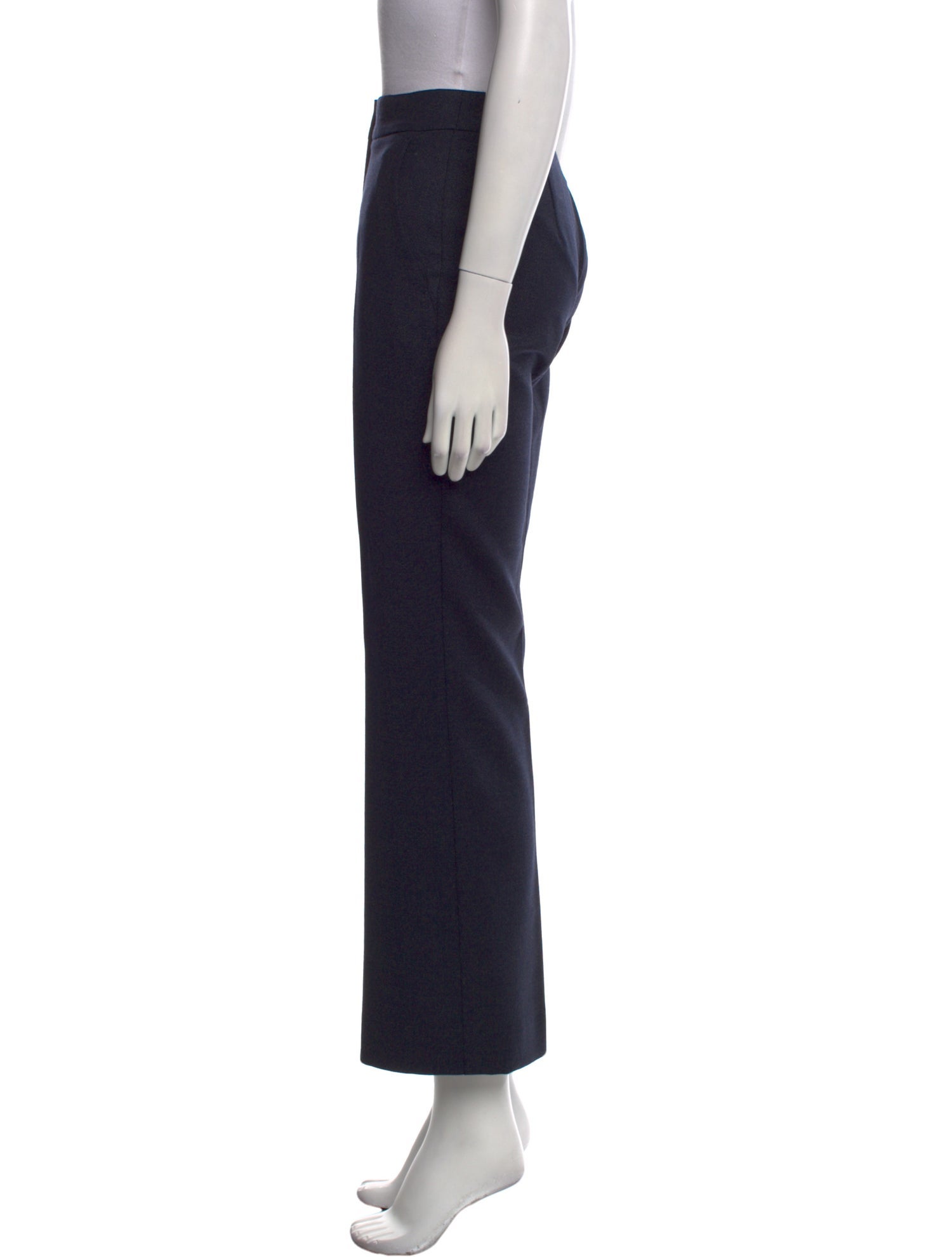 Max Mara Virgin Wool Straight Leg Pants