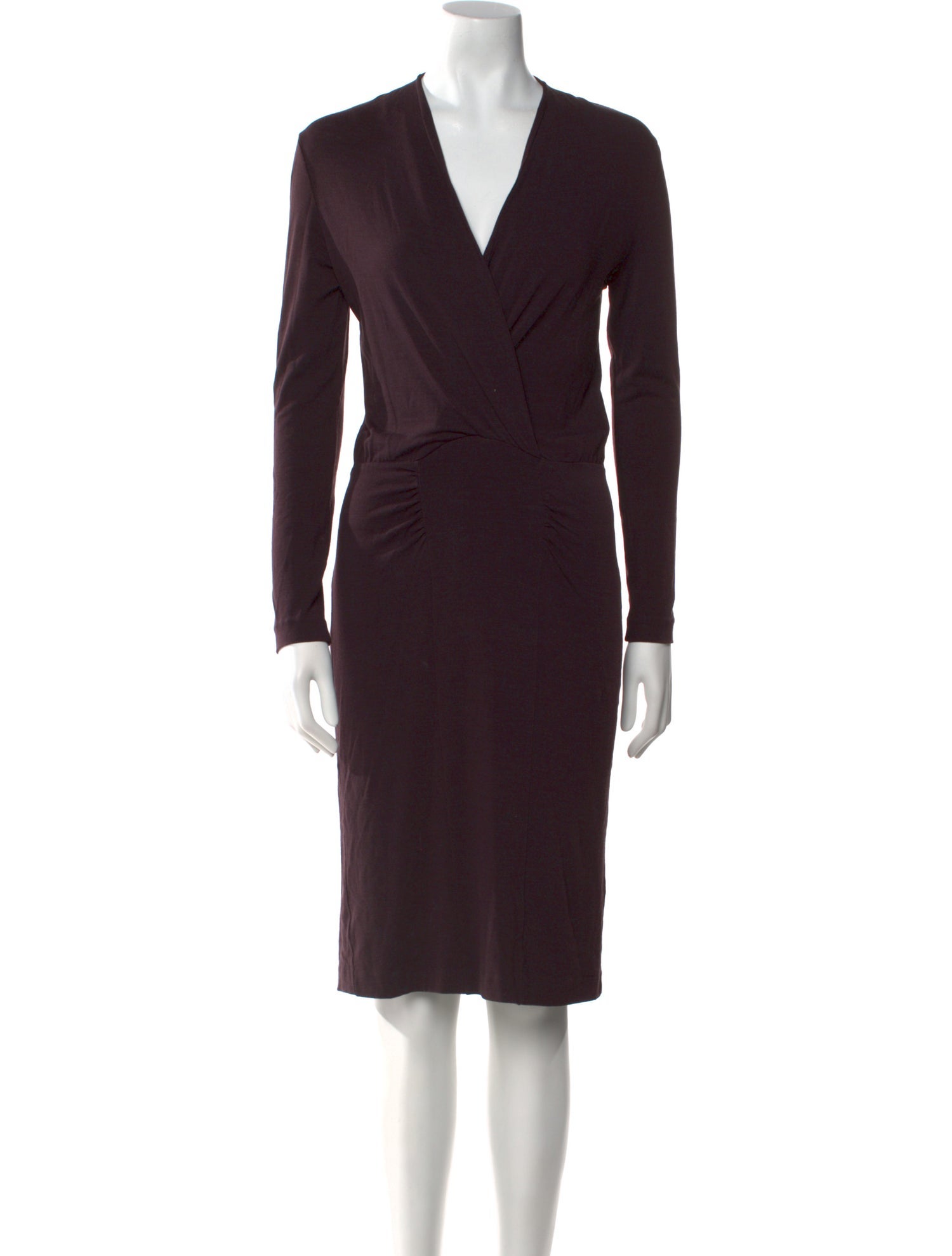 Max Mara Wool Knee-Length Dress