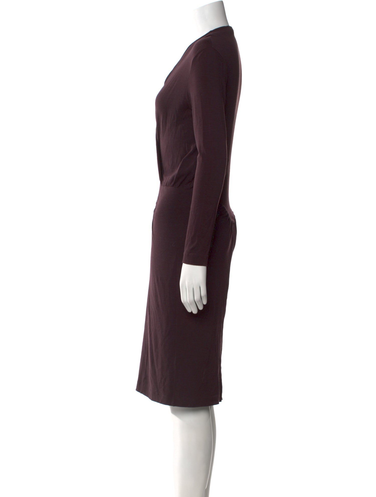 Max Mara Wool Knee-Length Dress