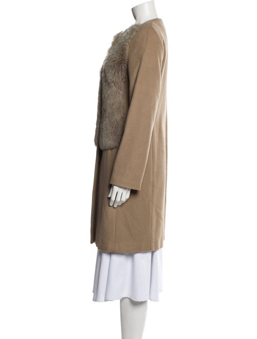 Max Mara Wool Fur Coat