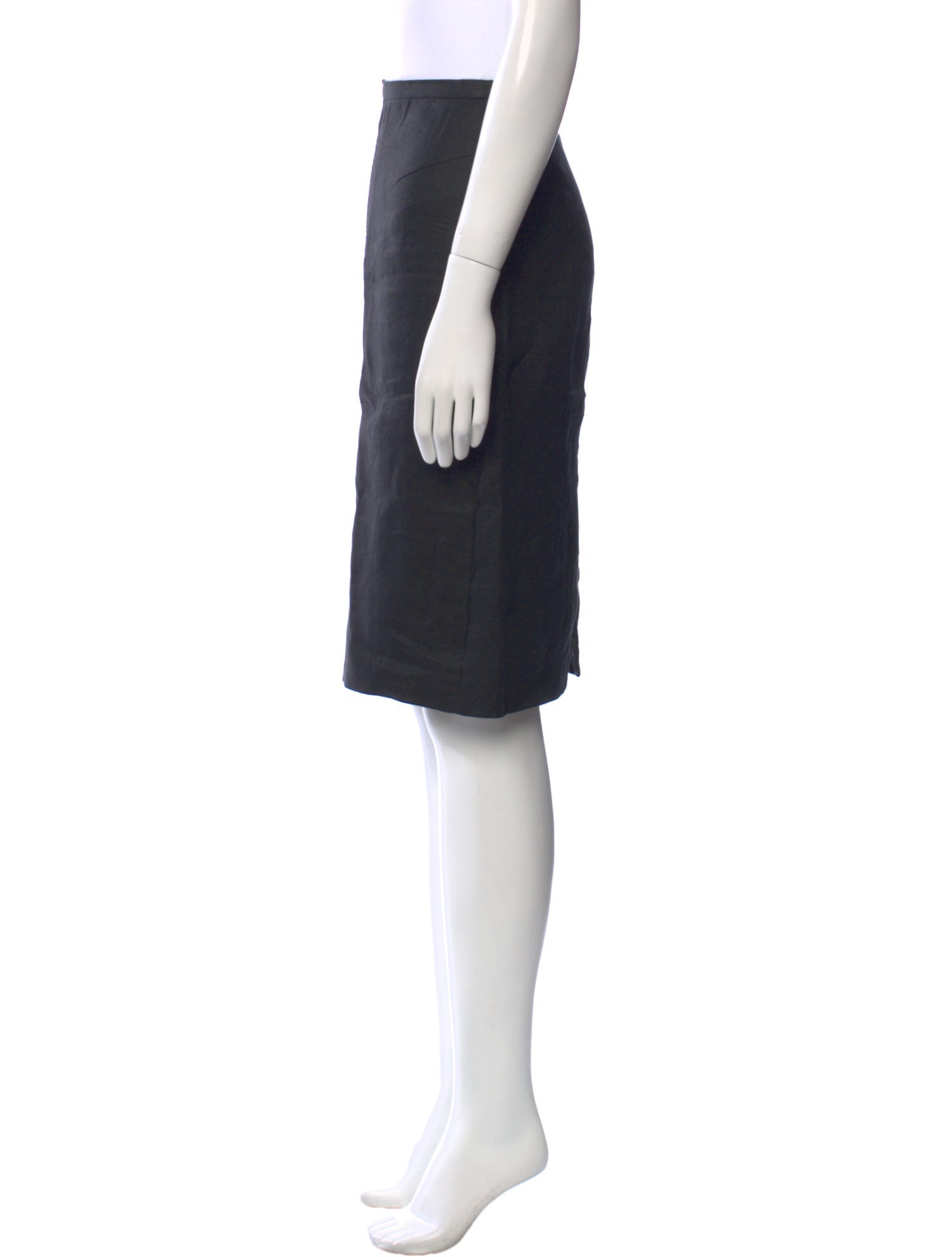 Max Mara Linen Knee-Length Skirt