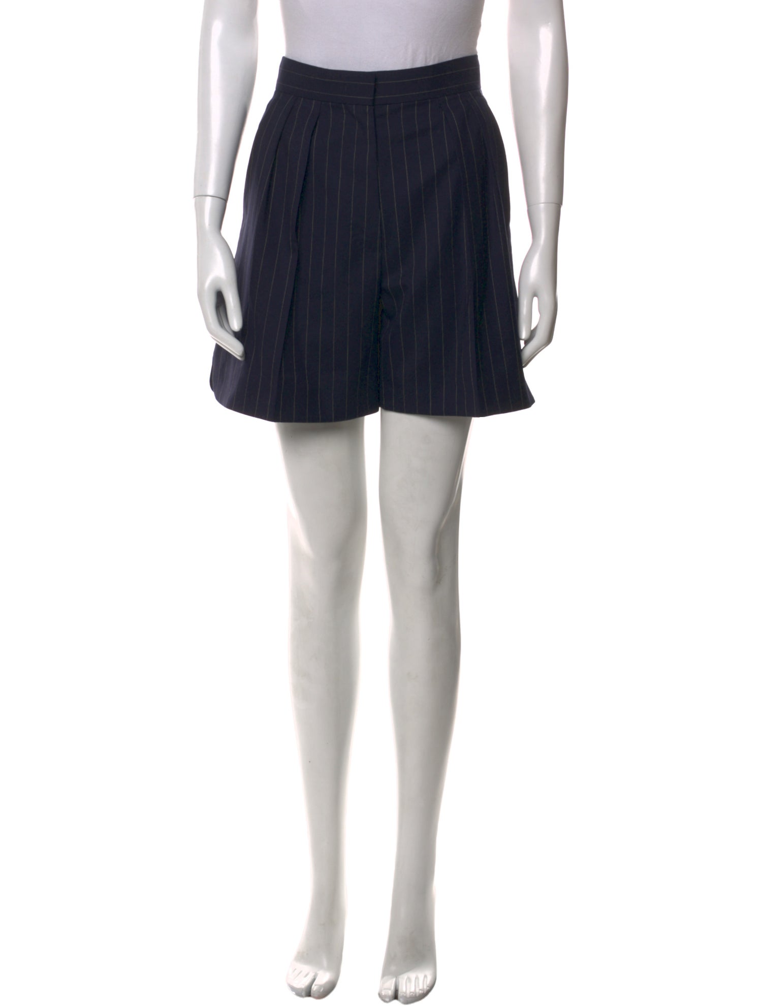 Max Mara Virgin Wool Mini Shorts