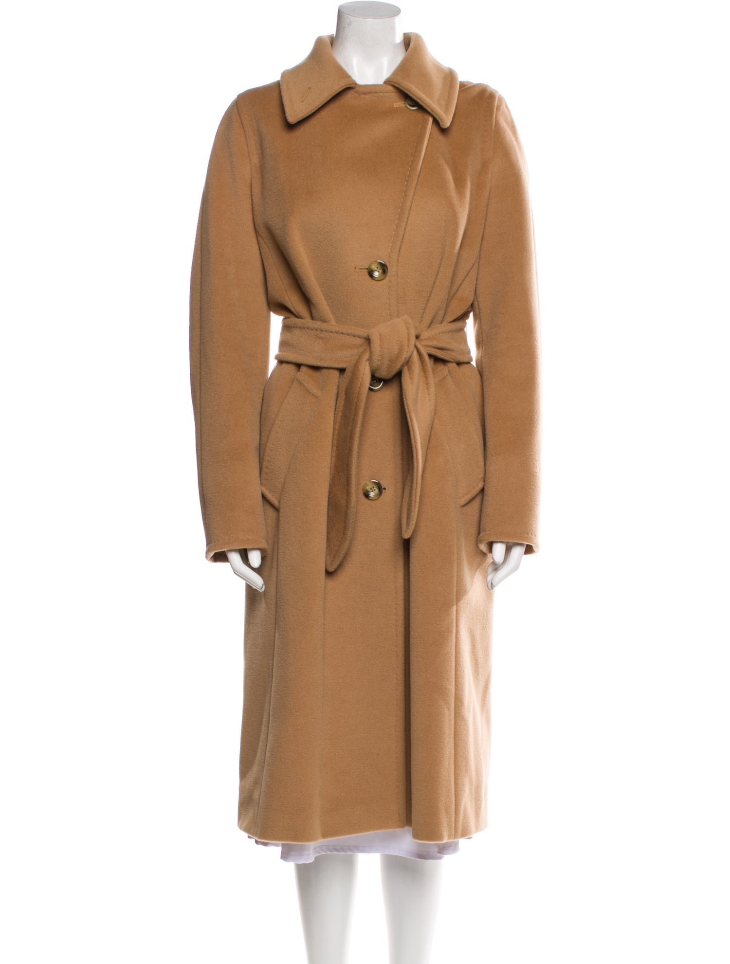 Max Mara Virgin Wool Trench Coat