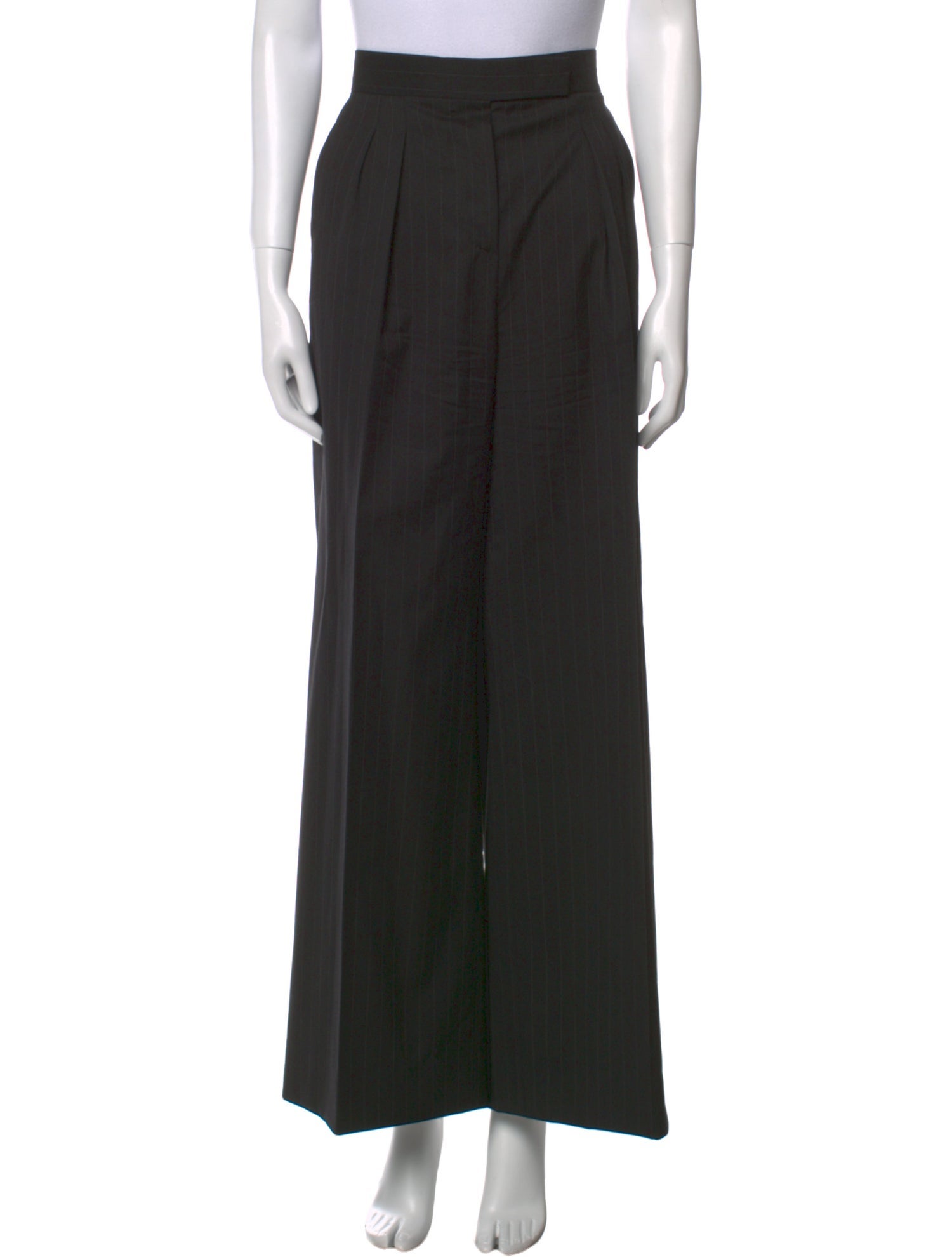 Max Mara Virgin Wool Wide Leg Pants