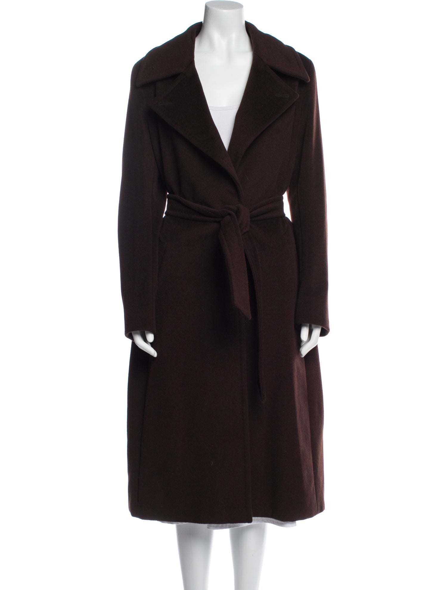Max Mara Virgin Wool Trench Coat