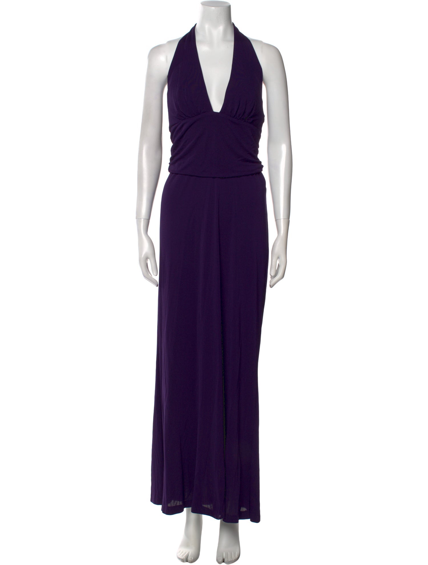 Max Mara Halterneck Long Dress