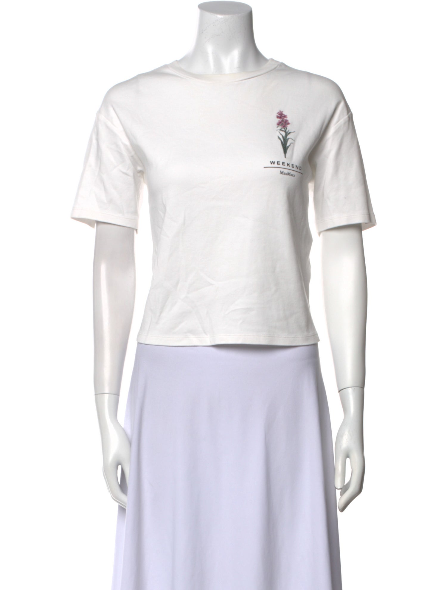 Max Mara Crew Neck Short Sleeve T-Shirt