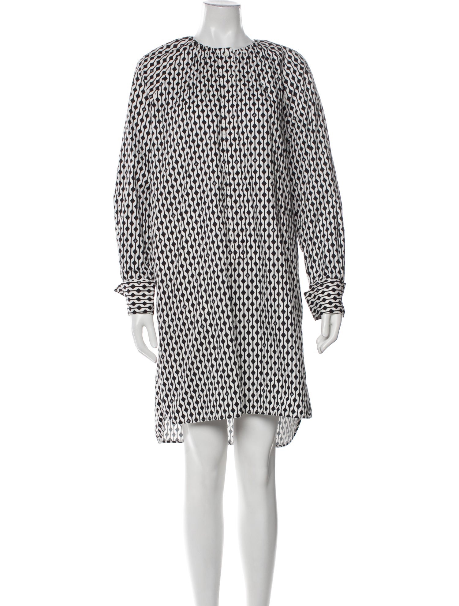 Max Mara Printed Mini Dress