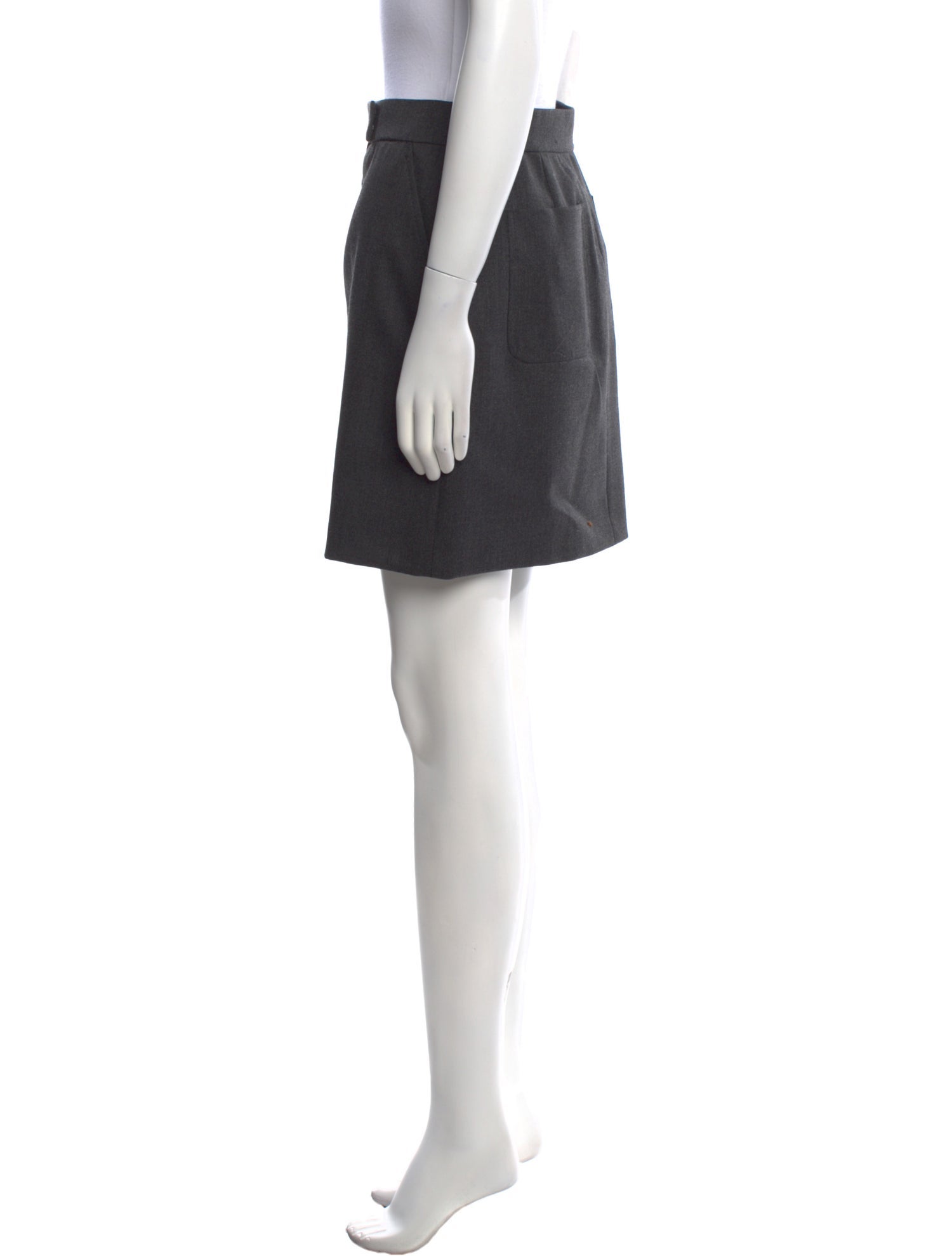 Max Mara Virgin Wool Mini Skirt w/ Tags
